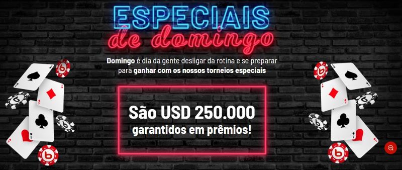 bodog poker especiais domingo