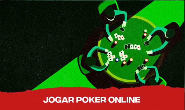 Ilustração de pessoas jogando poker
