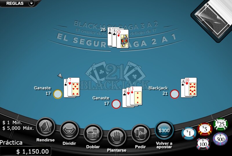 jugar 21 blackjack