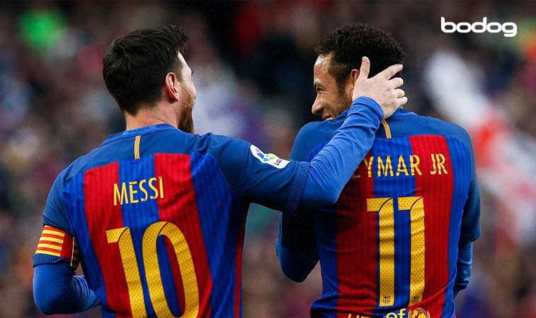 Amistad y rivalidad: Neymar y Messi, dentro y fuera del campo