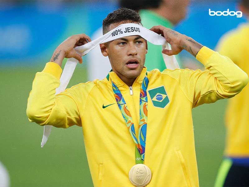 neymar medalha