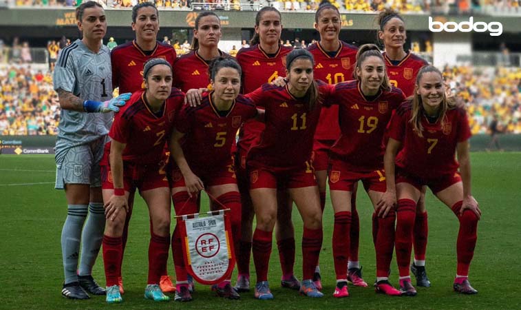 Rendimiento reciente de la selección femenina de España