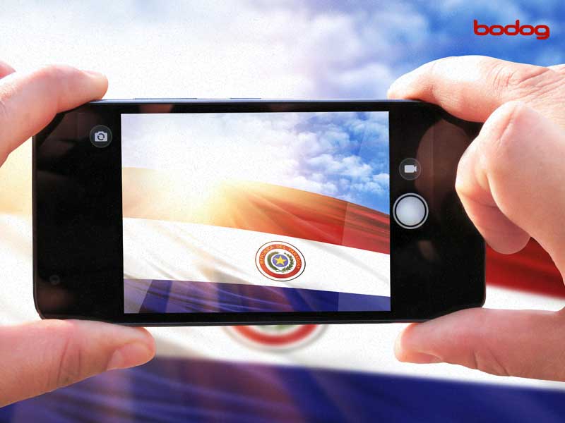 bandera paraguay celular