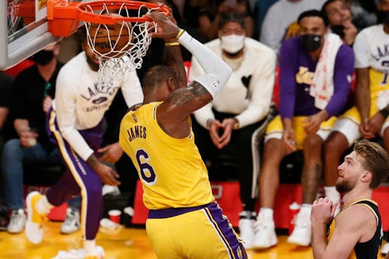 lebron james jugador lakers nba