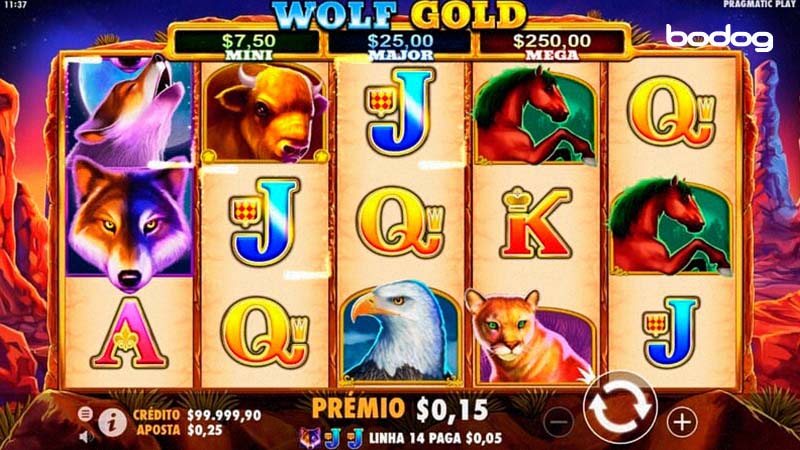 gold wolf slot