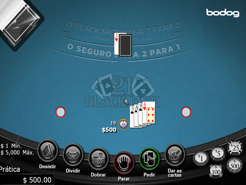 bodog blackjack classic