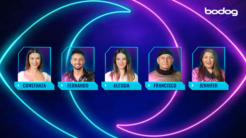 placa nominados Gran Hermano Chile