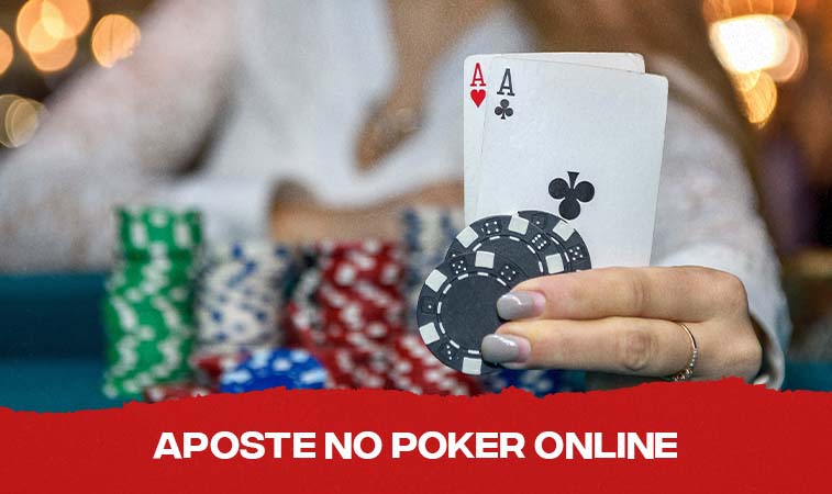 mão com dois ases no poker