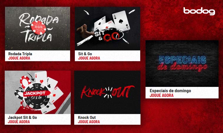 Torneios de poker online