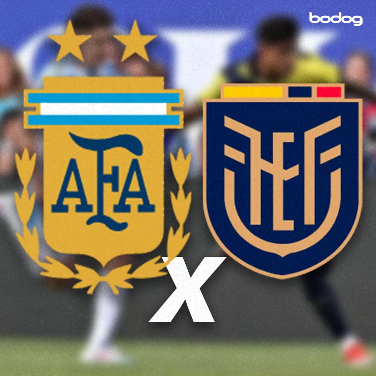 Aposte no duelo entre  Argentina e Equador pela Copa América e lucre na Bodog!