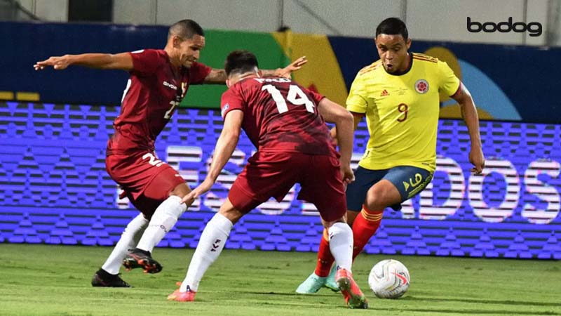 futebol venezuela colombia