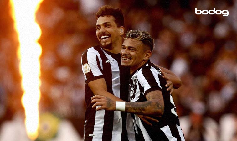 Último enfrentamento entre Botafogo x Palmeiras