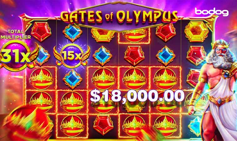 Multiplicadores y rondas de giros gratis de Gates of Olympus