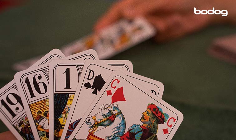 cartas de um baralho Francês
