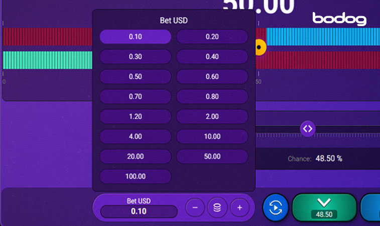 pagos juego dice Pantalla del juego Dice destacando las apuestas
