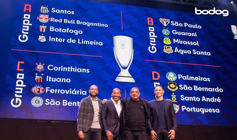 Federação paulista de futebol: formação de grupos após o sorteio