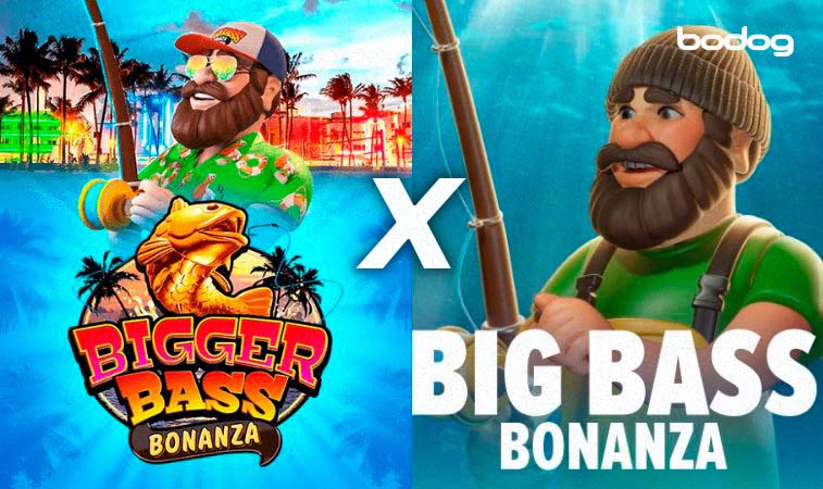 Juego Bigger Bass Bonanza vs  juego Big Bass Bonanza