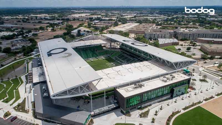 El Q2 Stadium se prepara para recibir este partidazo