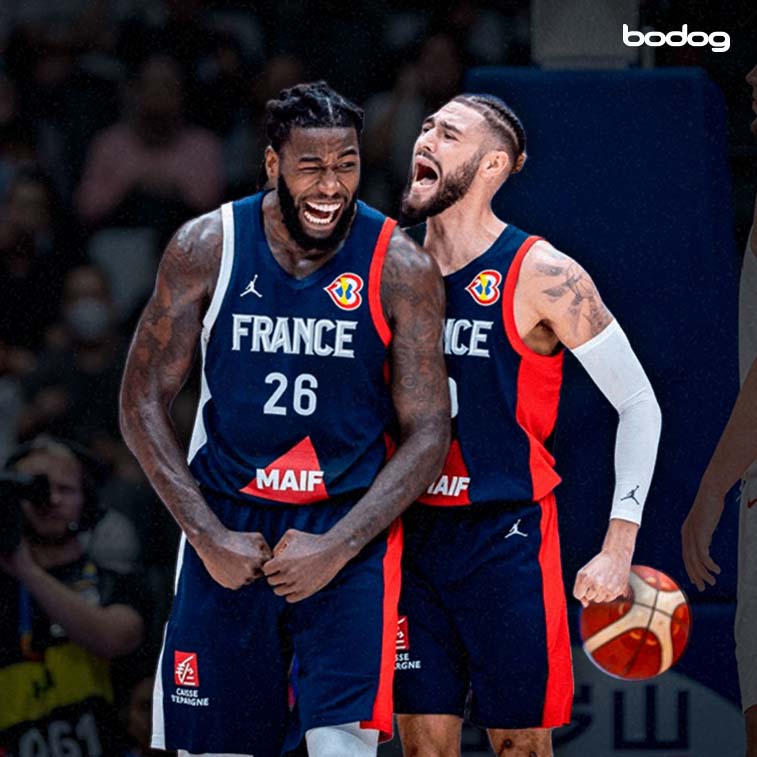 Aposte na seleção de basquete da França com a Bodog