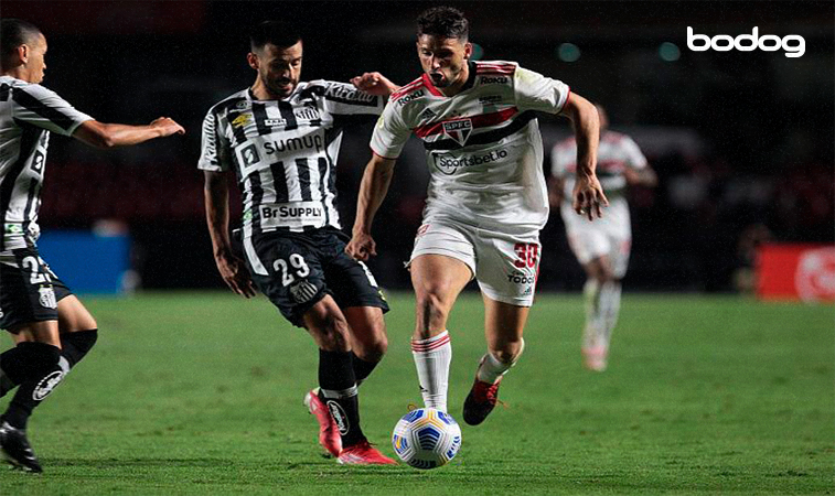 último partido entre São Paulo vs Santos