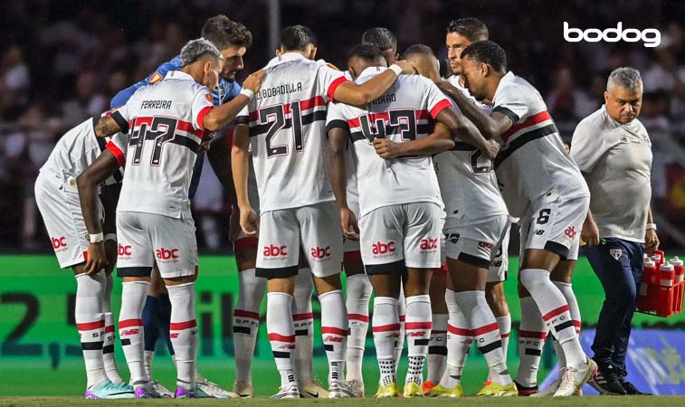 Como chega o São Paulo contra atletico mineiro