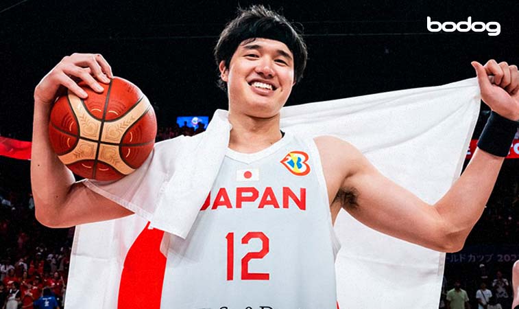 La selección de Japón en baloncesto en París 2024