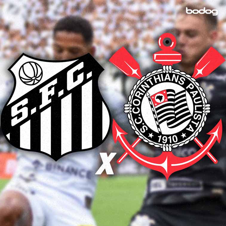 Aposte em Santos x Corinthians no Brasileirão