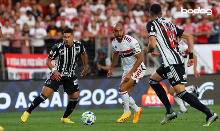 Último enfrentamento entre Atlético Mineiro x São Paulo