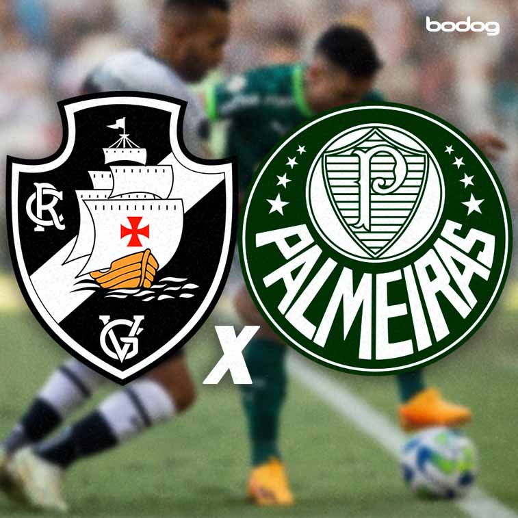 A primeira partida entre Vasco da Gama x Palmeiras