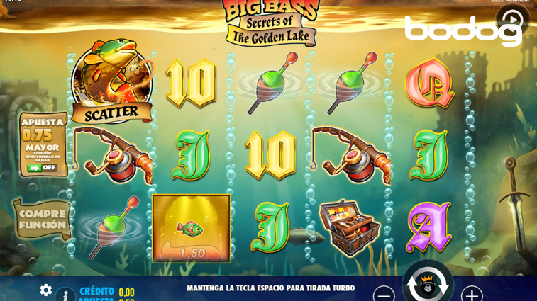 Big Bass Secrets of the Golden Lake juego