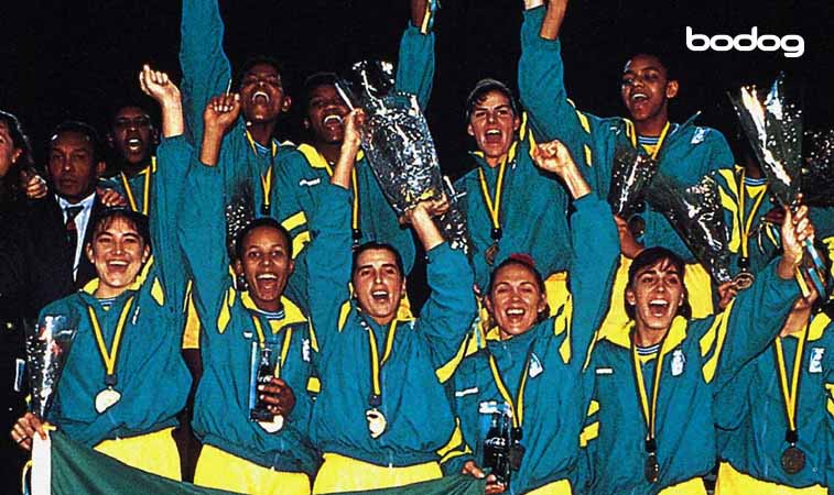 Dados histórico da seleção feminina do Brasil no basquete