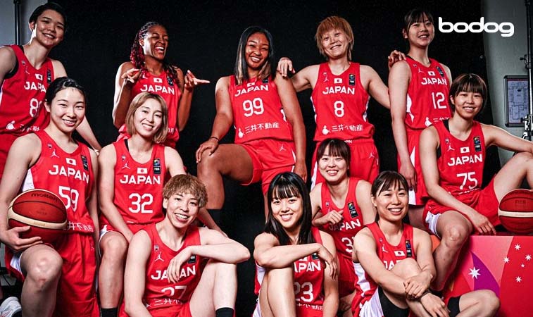 Todo o talento da seleção feminina de basquete do Japão