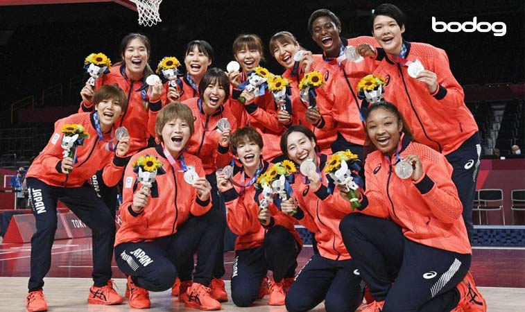 Jogadoras japonesa de basquete e o desempenho em torneios mundiais