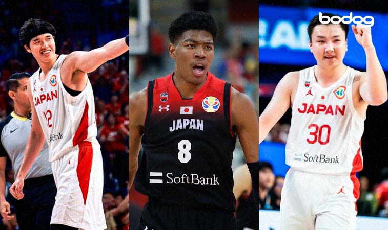 Estrelas japonesas da NBA