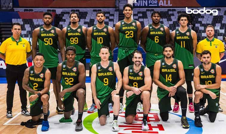 Desempenho atual da seleção masculina de basquete brasileiro