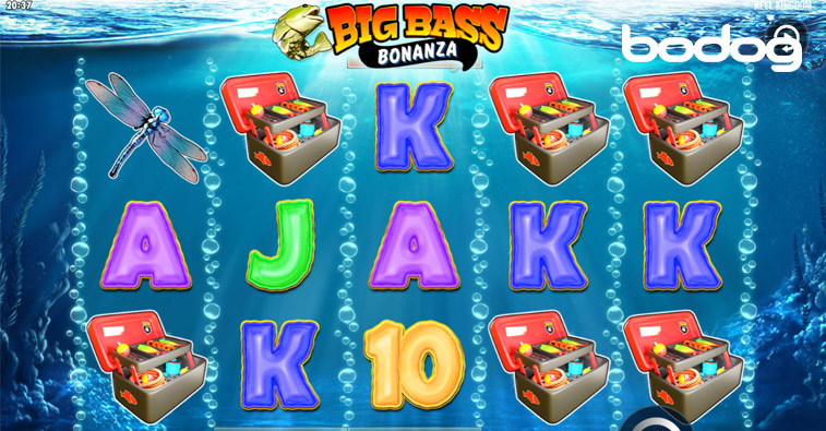 Big Bass Bonanza simbolos jogo