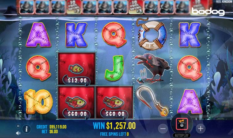 Pantalla del juego Big Bass Halloween