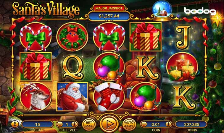 Pantalla del juego Santa’s Village