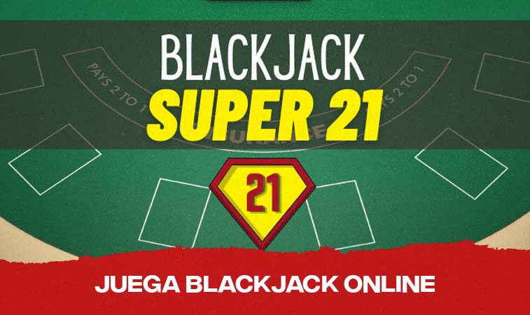 Logo de blackjack super 21