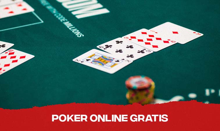 Cartas en mesa de poker