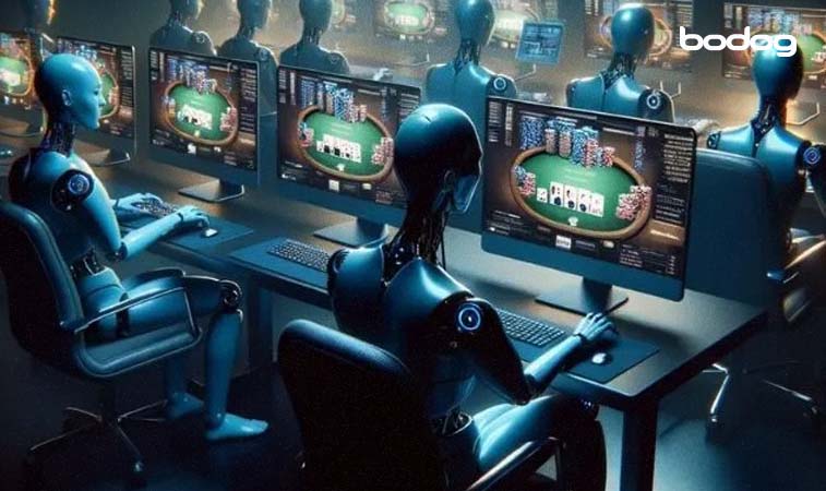 ia jogando poker Robots jogando poker online