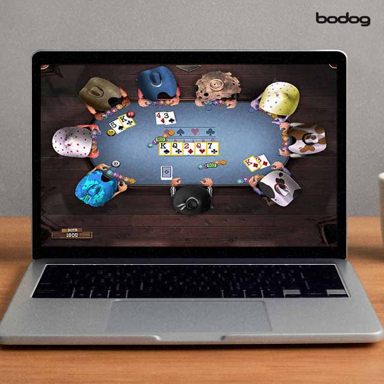 Mesa de poker online en computadora