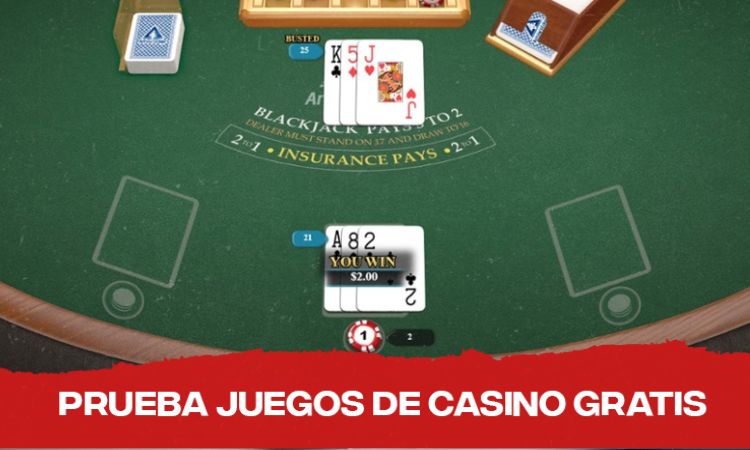 Mesa de blackjack en vivo