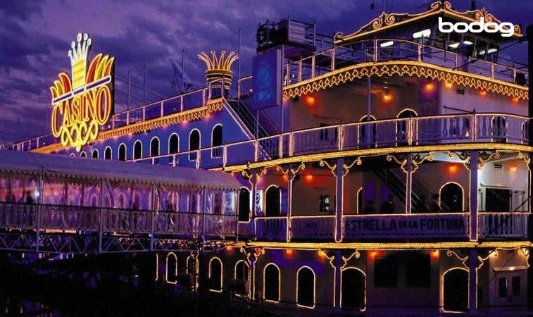 Entrada del casino flotante de Buenos Aires