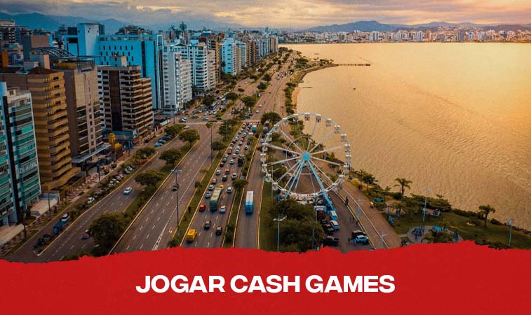 Antiga Roda Gigante de Florianópolis na orla da cidade